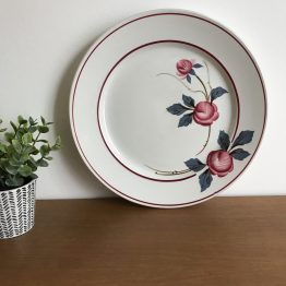 plat MARIE LOUISE en faience de St AMAND