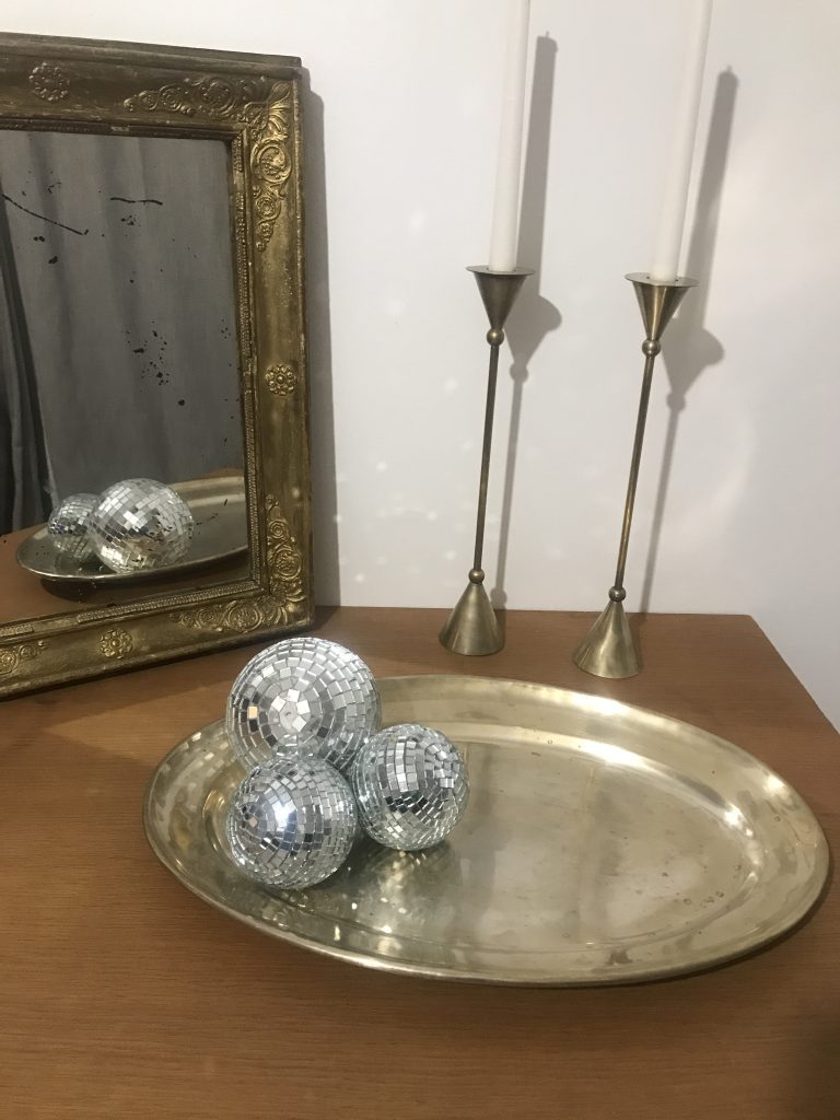 Plat En Métal Argenté - Occasion - Déco Ou Usage