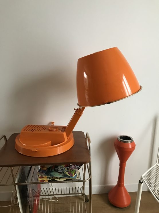 Lampe Casque valise séchant orange CALOR