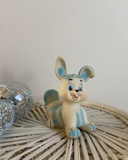 JOUET POUET POUET VINTAGE LAPIN Famose Made In Spain