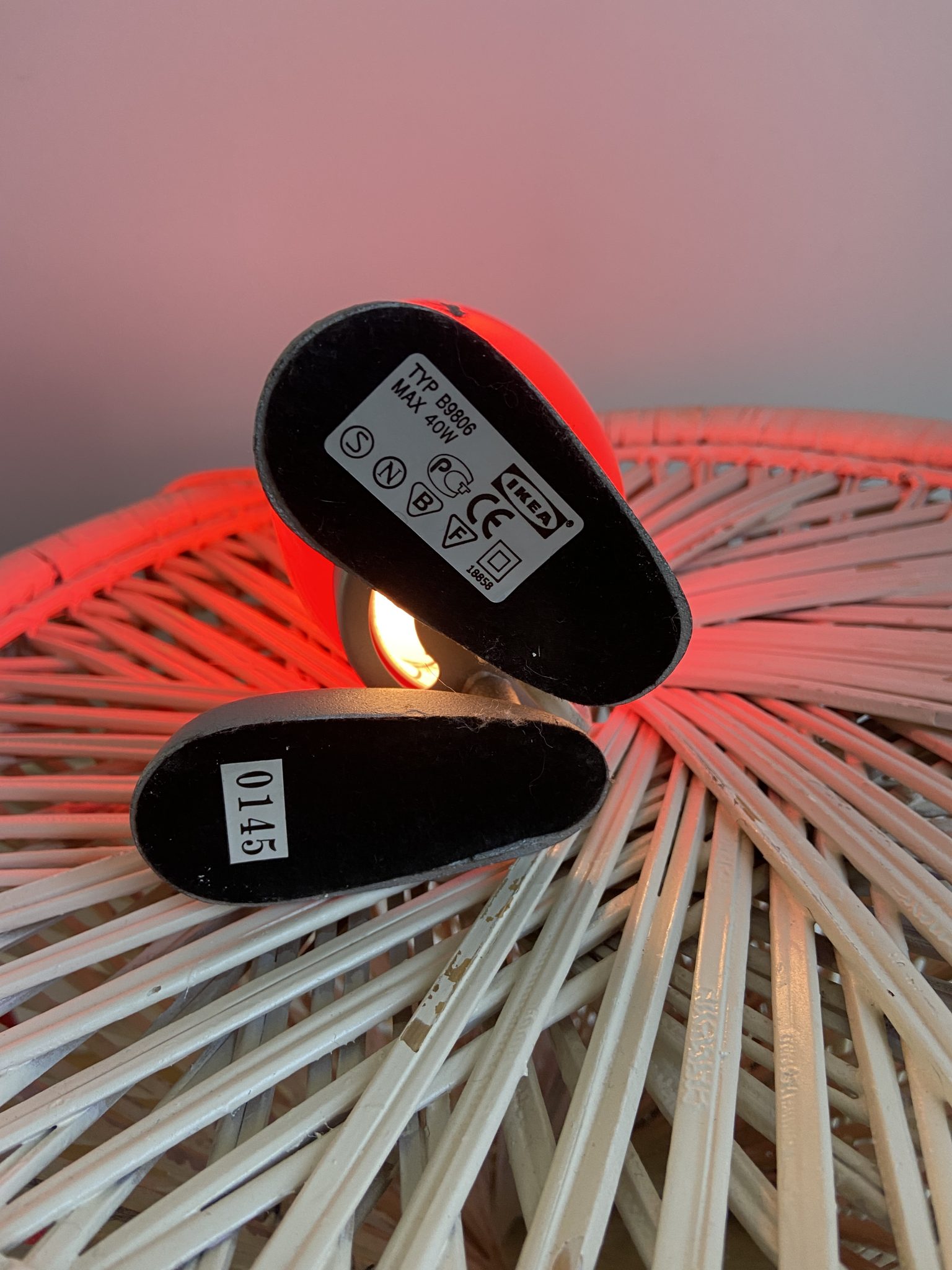 Lampe Night Light par Tatsuo Konno pour Ikea des année 90 (Gebraucht