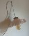 LAMPE baladeuse GLOBE EN VERRE ROSE