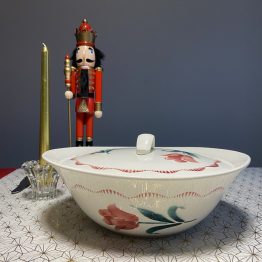 SOUPIÈRE ou légumier DU MODÈLE Caty EN FAÏENCE DE St amand "l'amandinoise"