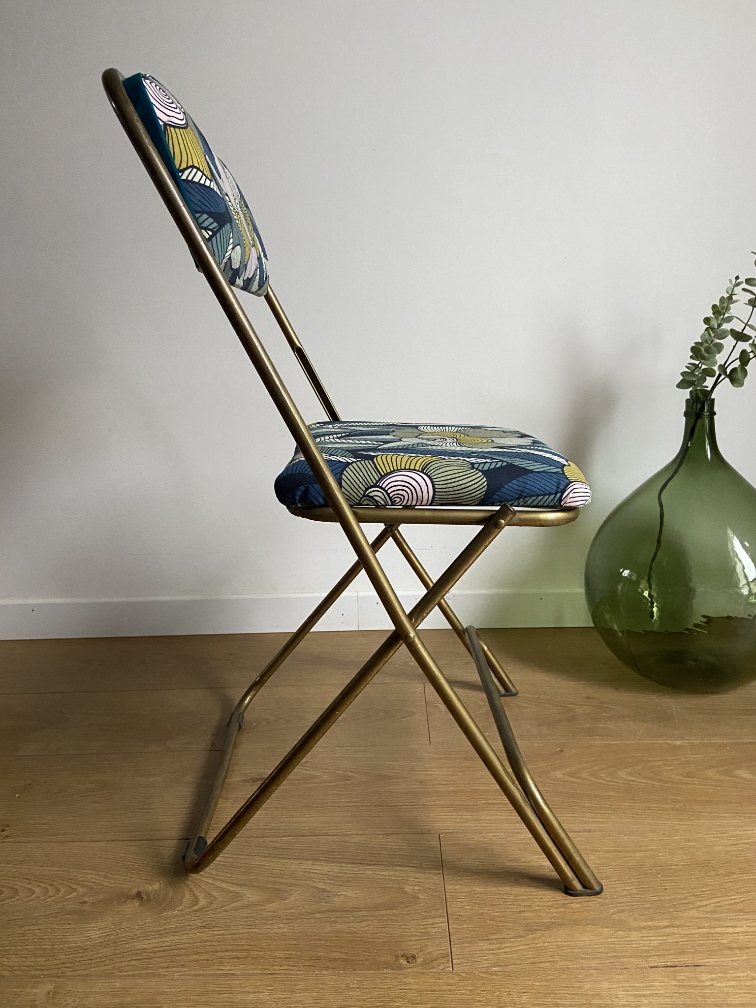 CHAISE PLIANTE ENFANT SALON DE JARDIN BOIS VINTAGE COLLECTION DECO Porte Plante 112139