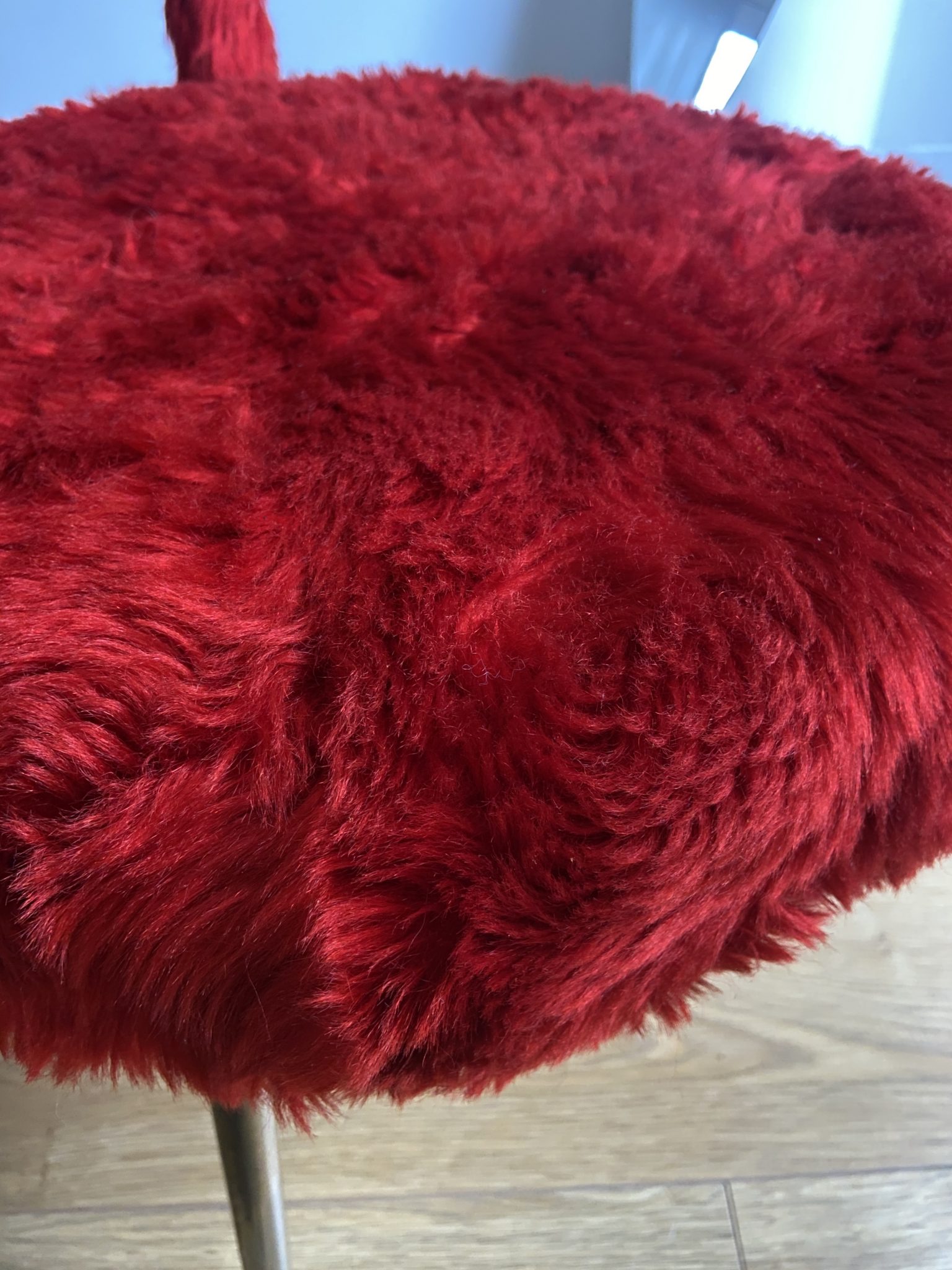 Couvre lit moumoute vintage - Linge de maison