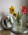 Duo de plateaux miroir en alu