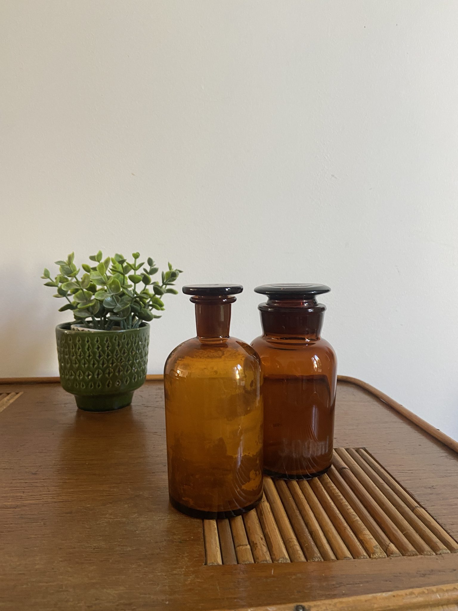 Flacons Compte-gouttes En Verre Ambré (paquet De 4), Flacons En Verre