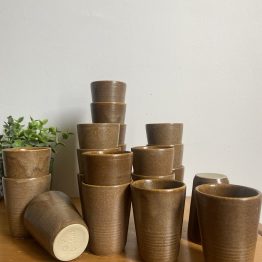 TIMBALE EN GRÈS DIGOIN petit format (8cm de H) À L’UNITÉ