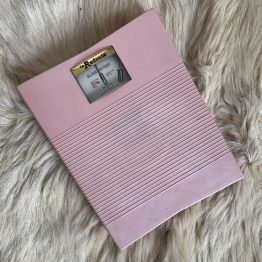 PÈSE PERSONNE MÉCANIQUE VINTAGE ROSE La Redoute