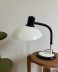 Lampe soucoupe de bureau en métal blanc
