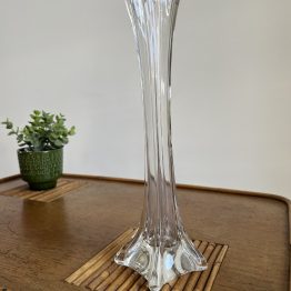 Soliflore en verre soufflé à la bouche