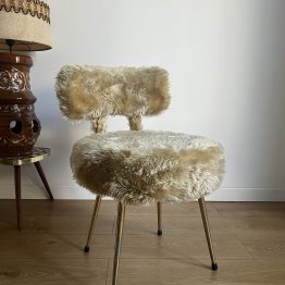 CHAUFFEUSE PELFRAN EN MOUMOUTE Crème