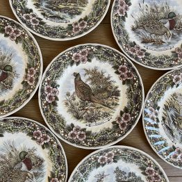 VENDU - Assiette Churchill faïence Anglaise modèle WILDLIFE - le Faisan