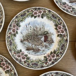 Assiette Churchill faïence Anglaise modèle WILDLIFE - le Canard