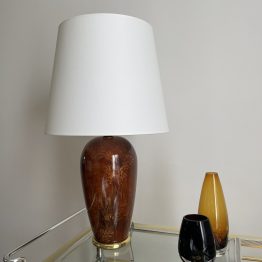 Grande lampe de salon en céramique modèle Odessa de la maison Le Dauphin