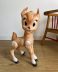 JOUET POUET POUET VINTAGE Bambi Walt Disney Productions 1962