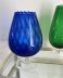  VASE bleu EN VERRE D’EMPOLI MADE IN ITALY 1970