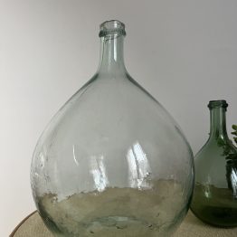 VENDU - Dame Jeanne vintage transparente