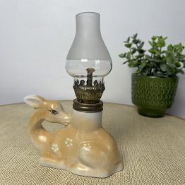 Mini lampe à petrole Bambi années 50