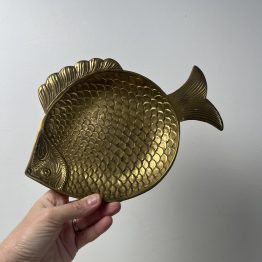 Vide poche poisson en laiton