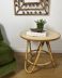 Table basse ou d'appoint en rotin