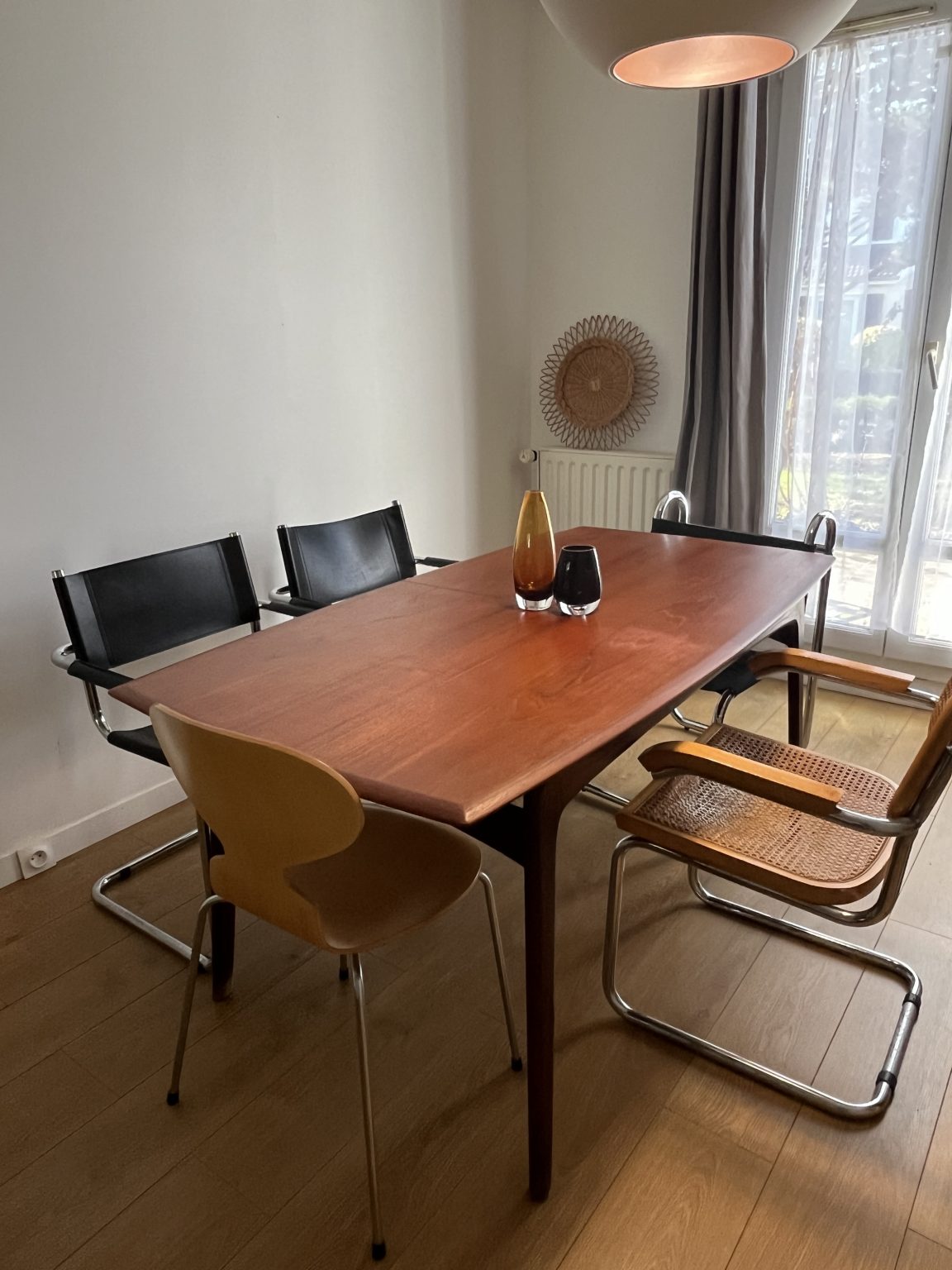 Table De Salle à Manger Danoise à Rallonges En Teck Par Arne Hovmand ...