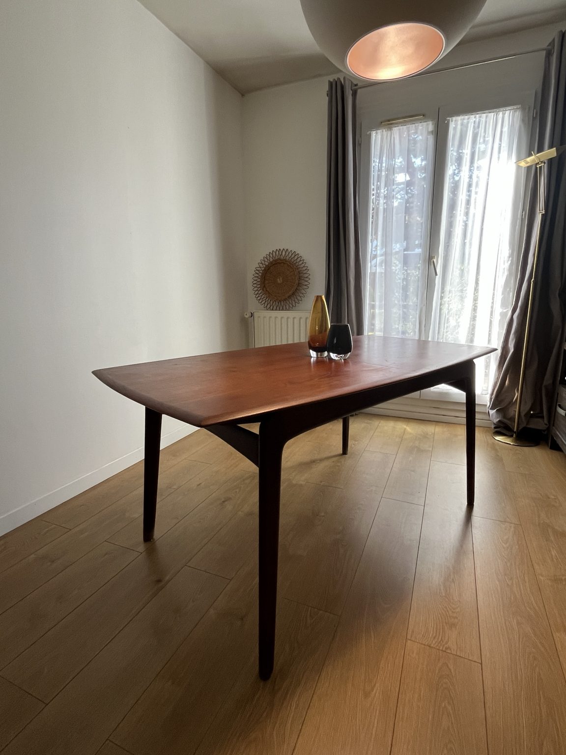 Table De Salle à Manger Danoise à Rallonges En Teck Par Arne Hovmand ...