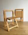 CHAISE PLIANTE esprit ALDO JACOBER pour HABITAT