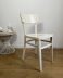 Chaise bistrot vintage blanche