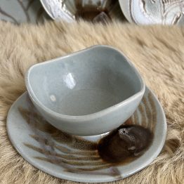 Saucière modèle « THALASSA » faiencerie MBFA de Pornic 1960