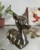 Tirelire bambi vintage en métal