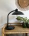 Lampe de bureau soucoupe Aluminor noire